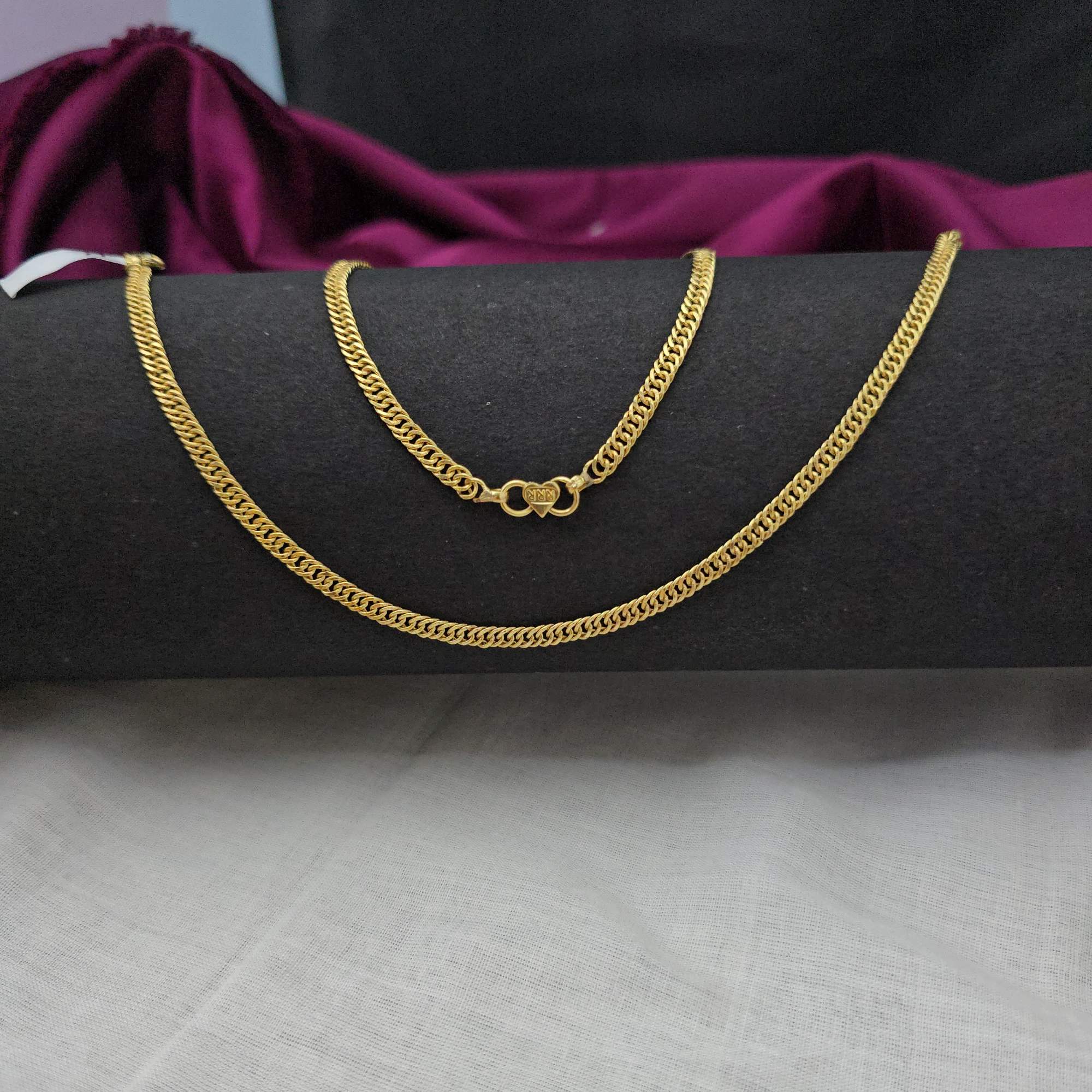 Premium pure impon unpolished anklet 