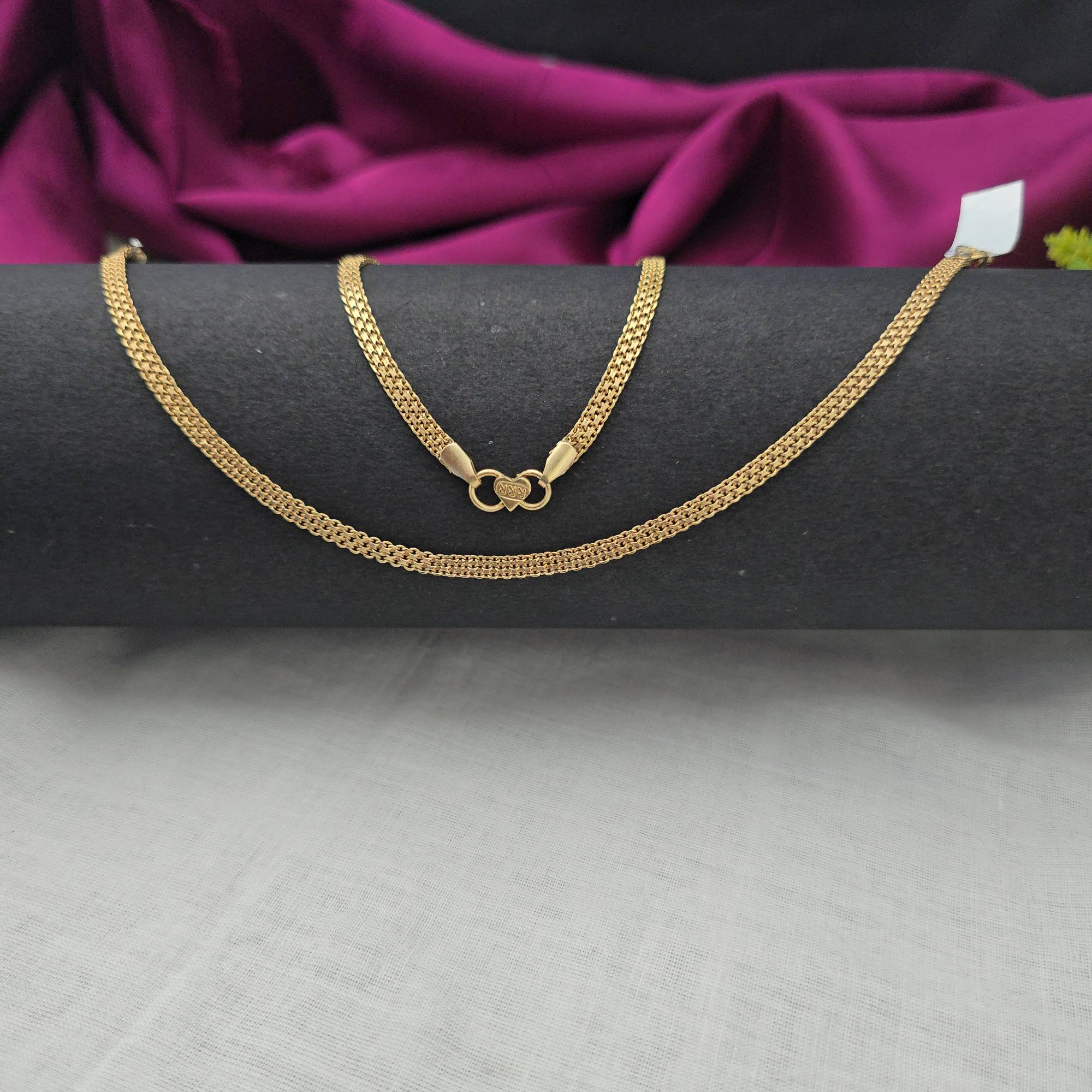 Pure impon unpolished anklet 