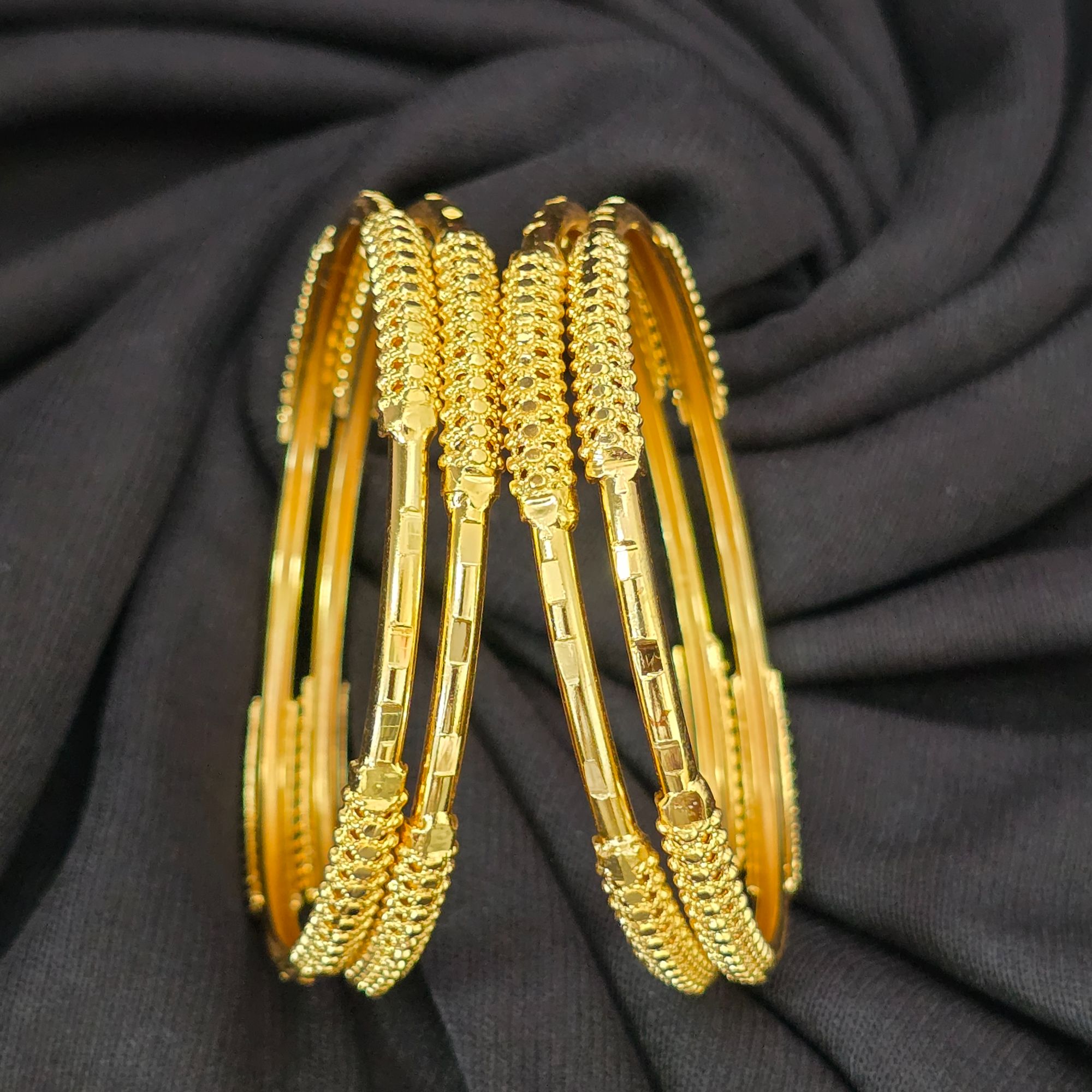 Premium Gold Tone Bangles 