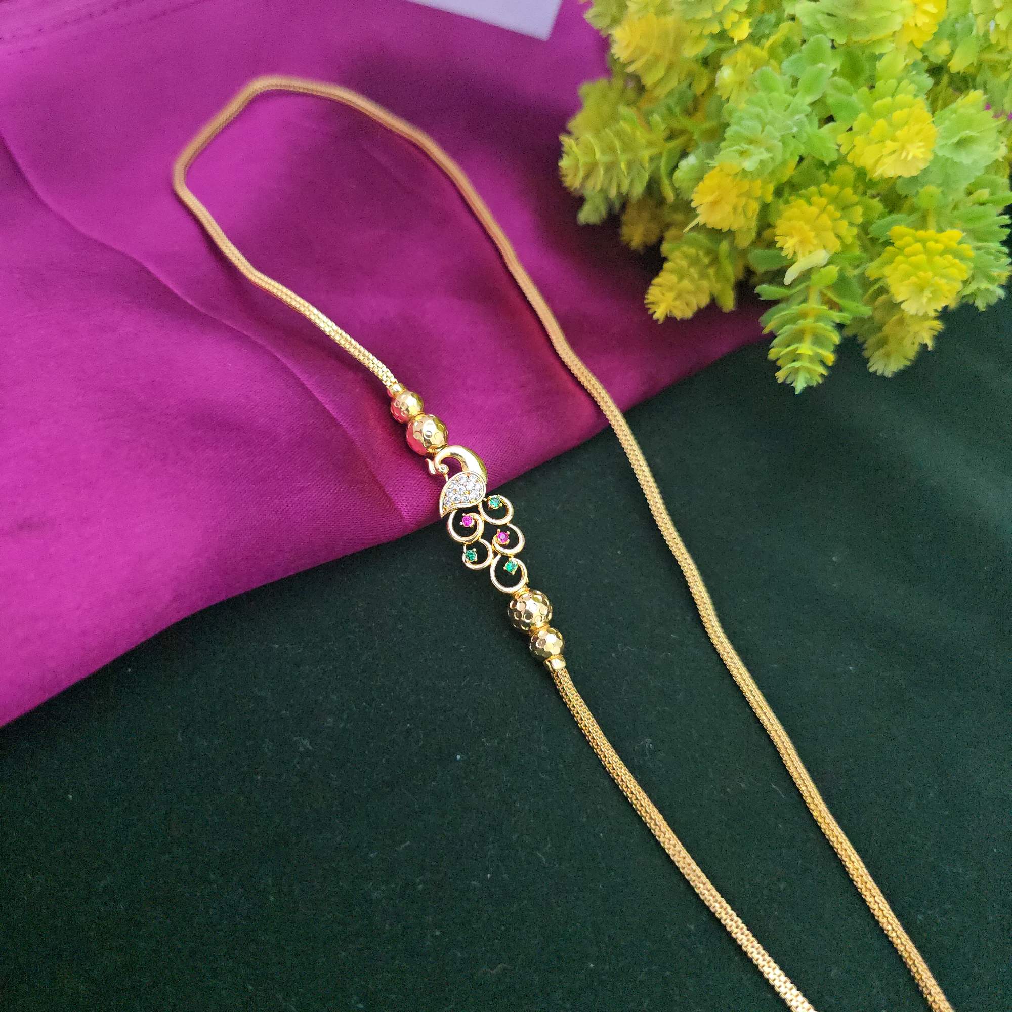 Peacock Mugapu chain 24"inches 