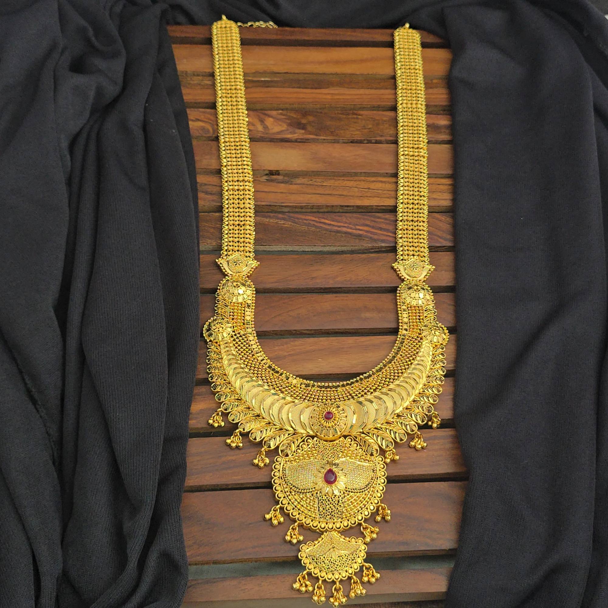 Bridal Grand Haram Premium Gold Look 